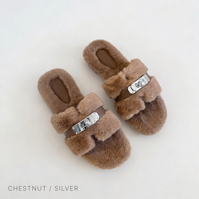 Orla Shearling Sandal